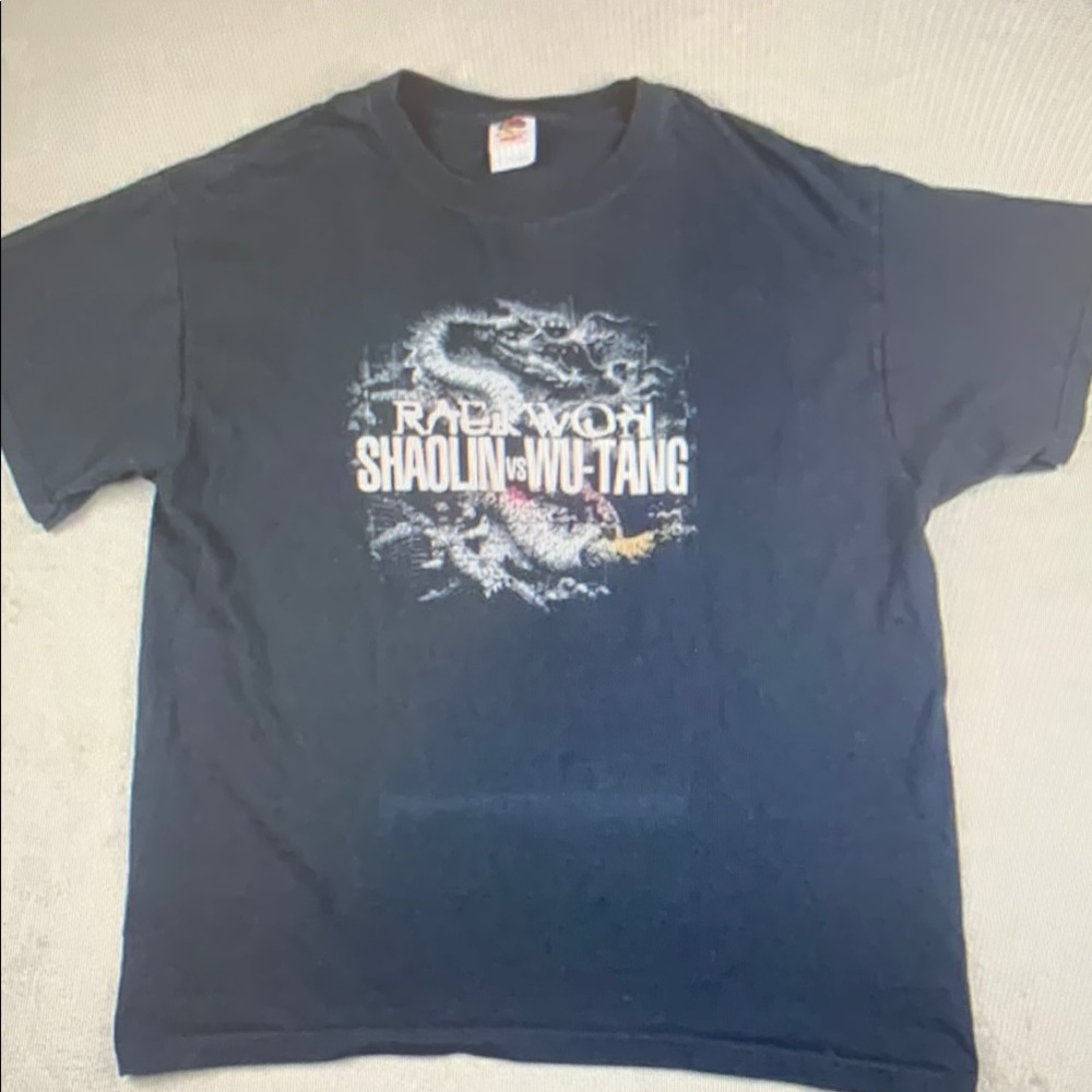 Fruit of the Loom Black Heavy Cotton Shirt